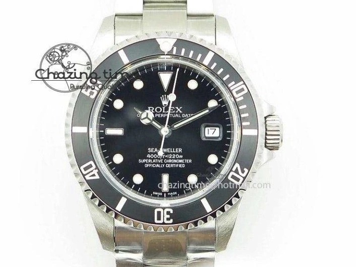 0101 Datejust 116234 36mm DJF 1:1 Best Edition Fluted Bezel Black Com Diam Dial On SS Oyster Bracelet SA Breathable 3523